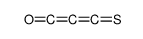 3-sulfanylidenepropa-1,2-dien-1-one结构式
