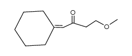 1-cyclohexylidene-4-methoxy-butan-2-one Structure