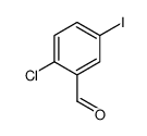 2-氯-5-碘苯甲醛结构式