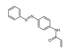 N-(4-phenyldiazenylphenyl)prop-2-enamide Structure