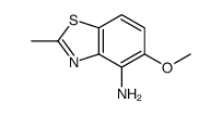 5-Methoxy-2-methylbenzo[D]thiazol-4-amine Structure