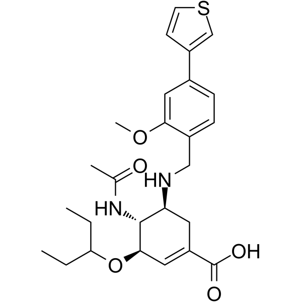 Neuraminidase-IN-11结构式