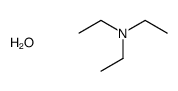 N,N-diethylethanamine,hydrate Structure