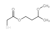 3-甲氧基丁基巯基乙酸酯结构式