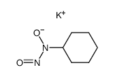 N-cyclohexyl-N-nitrosohydroxylamine, potassium salt结构式