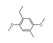 2-ethyl-5-methyl-1,4-dimethoxybenzene结构式