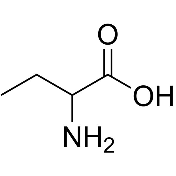 2-Aminobutanoic acid Structure