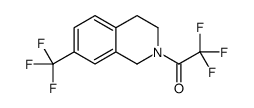 Isoquinoline, 1,2,3,4-tetrahydro-2-(trifluoroacetyl)-7-(trifluoroMethyl)-结构式