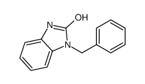 1-苄基-1,3-二氢-2H-苯并咪唑-2-酮结构式