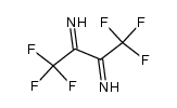 1,1,1,4,4,4,-hexafluoro-2,3-butanediimine结构式