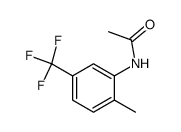 N-(2-methyl-5-trifluoromethyl-phenyl)-acetamide结构式