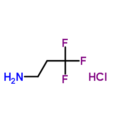 3,3,3-三氟丙胺盐酸盐结构式