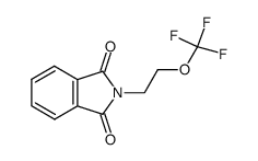2-(2-(trifluoromethoxy)ethyl)isoindoline-1,3-dione结构式