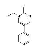 1-ethyl-5-phenyl-1H-pyrimidin-2-one结构式