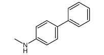 N-甲基-[1,1-联苯]-4-胺结构式