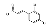 2,4-二氯-b-硝基苯乙烯结构式