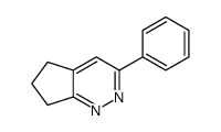 3-phenyl-6,7-dihydro-5H-cyclopenta[c]pyridazine结构式