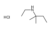 N-ethyl-2-methylbutan-2-amine,hydrochloride Structure