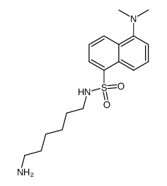 dansylamidohexamethylamine结构式