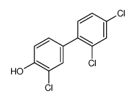 2-chloro-4-(2,4-dichlorophenyl)phenol结构式