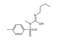 3-butyl-1-methyl-1-(4-methylphenyl)sulfonylurea Structure