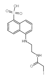 N-碘乙酰-N'-(5-磺基-1-萘)乙二胺图片