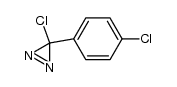 3-Chloro-3-(4-chlorophenyl)-3H-diazirine结构式