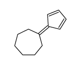cyclopenta-2,4-dien-1-ylidenecycloheptane Structure