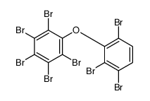 1,2,3,4,5-pentabromo-6-(2,3,6-tribromophenoxy)benzene结构式