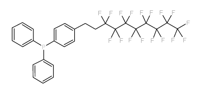 [4-(3,3,4,4,5,5,6,6,7,7,8,8,9,9,10,10,10-heptadecafluorodecyl)phenyl]-diphenylphosphane Structure