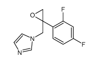 1-[[2-(2,4-difluorophenyl)oxiran-2-yl]methyl]imidazole结构式