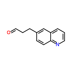 3-(Quinolin-6-yl)propanal结构式