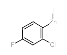1-chloro-3-fluorobenzene-6-ide,iodozinc(1+) Structure