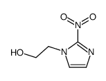 2-Nitro-1H-imidazole-1-ethanol结构式