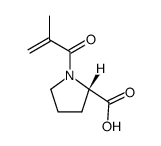 N-methacryloyl-L-proline结构式