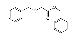 benzyl 2-benzylsulfanylacetate Structure