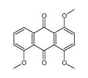 1,4,5-trimethoxyanthracene-9,10-dione结构式