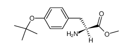 O-叔丁基-L酪氨酸甲酯结构式