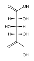 5-Keto-D-gluconic acid Structure