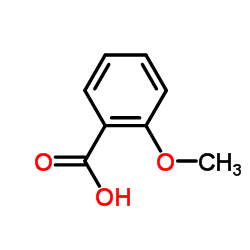 2-甲氧基苯甲酸结构式
