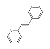 2-(2-Phenylvinyl)pyridine, trans-结构式
