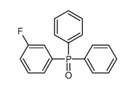 1-diphenylphosphoryl-3-fluorobenzene Structure