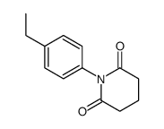 2,6-Piperidinedione,1-(4-ethylphenyl)-(9CI) Structure