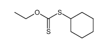 dithiocarbonic acid O-ethyl ester-S-cyclohexyl ester Structure