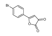 5-(4-bromophenyl)furan-2,3-dione结构式