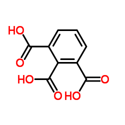 Benzene-1,2,3-tricarboxylic acid Structure