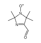 4-formyl-2,2,5,5-tetramethyl-3-imidazoline-1-oxyl thiosemicarbazone Structure