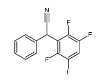 α-Phenyl-2,3,5,6-tetrafluorophenylacetonitrile结构式