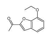 1-(7-Ethoxy-1-benzofuran-2-yl)ethanone Structure