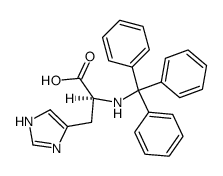 Nα-Trityl-L-histidin Structure
